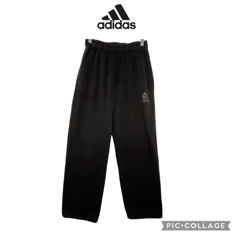 Adidas men drawstring sweatpants joggers pants size M